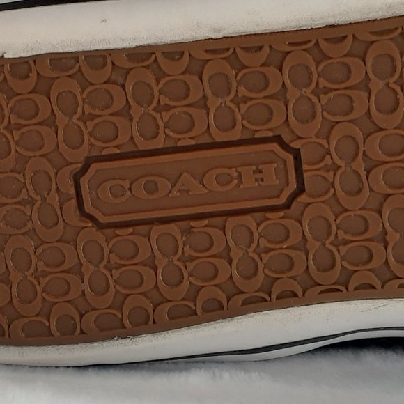 Coach Signature Franca Hi-Top Sneakers - Picture 9 of 11